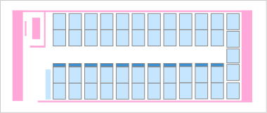 AERIACE エアロエース座席表